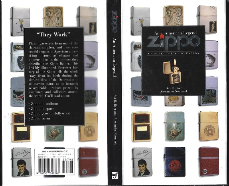Zippo-An American Legend HB w/dj-1999-Avi R. Baer, Alexander Neumark-192 pages