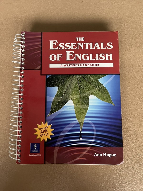 The Essentials of English : A Writer’s Handbook by Ann Hogue (2003, Trade…