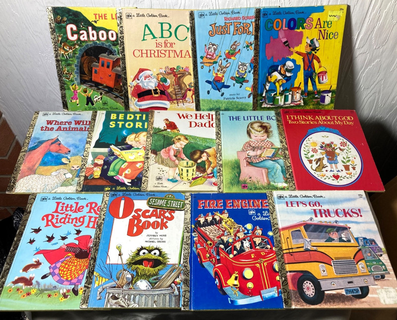 Vintage Original Little Golden Books—Various Titles/Years/Editions—You Choose gallery