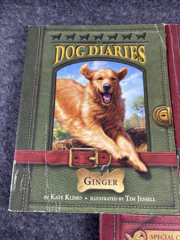 LOT OF 5 DOG DIARIES PAPERBACK BOOKS BY KATE KLIMO 1, 3, 4, 9, 12 gallery