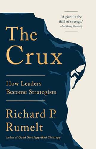 The Crux: How Leaders Become Strategists by Richard P Rumelt: Used