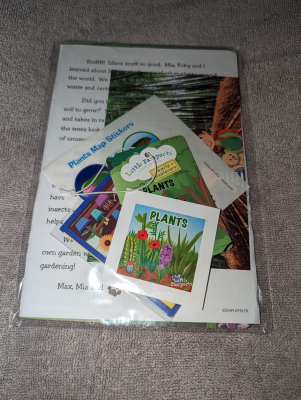 Little Passports Early Explorers A Global Adventure Plants Print Pack 08/2018