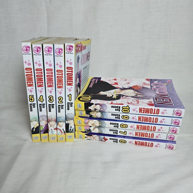 Otomen Vol 1-10 Set Aya Kanno Shojo Beat Manga Romance Comedy Paperback gallery