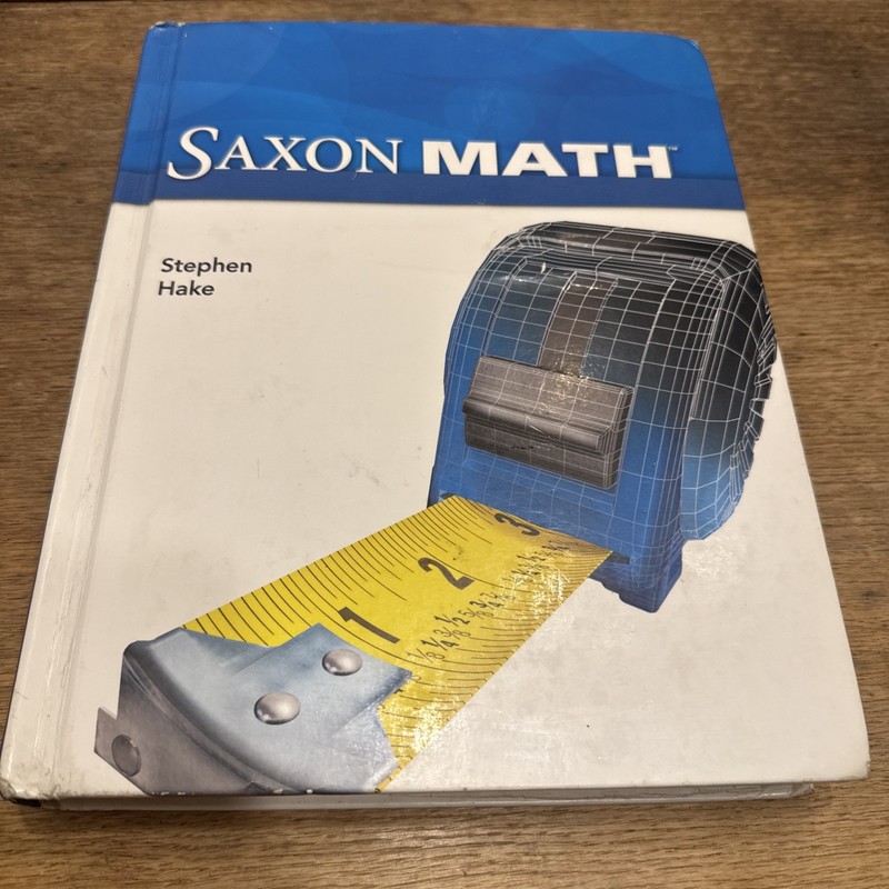 Saxon Math – Grade 5 (2008 Student edition) – Hardcover – CLEAN ACCEPTABLE