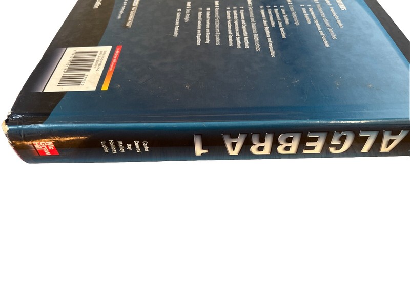 Algebra 1 Student Edition Textbook CCSS Common Core State Standards Hardcover HC gallery