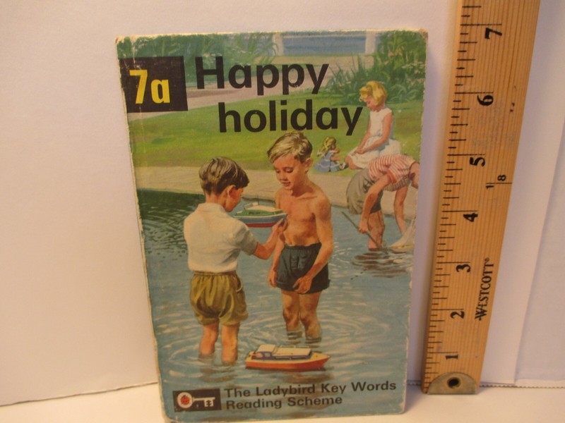 LADYBIRD book HAPPY HOLIDAY by W MURRAY illustrated by J H WINGFIELD 1964 hc