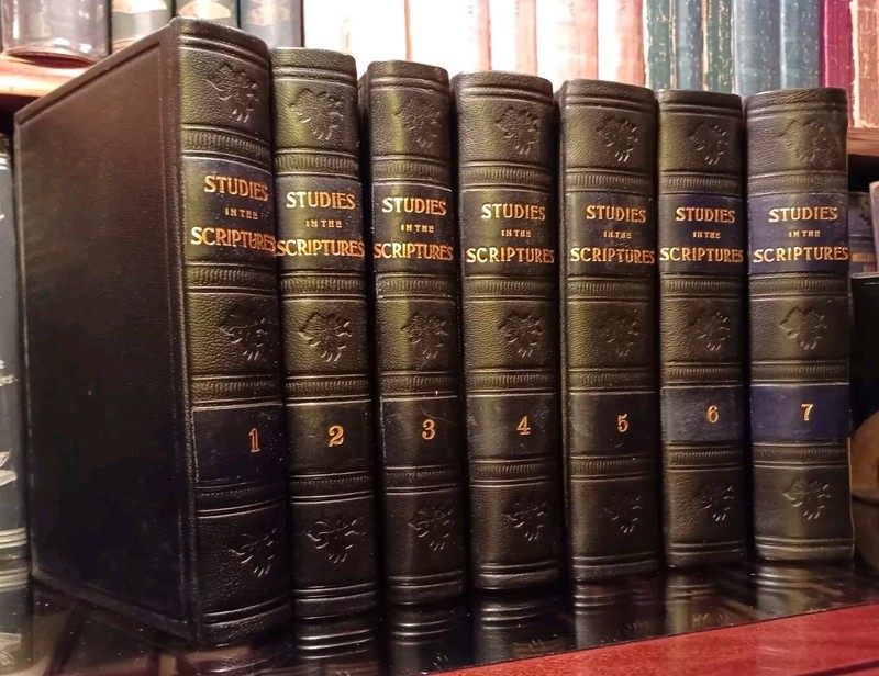 VOL. 1-7 LEATHER STUDIES in the SCRIPTURES Original Books with Beauty NEW Covers