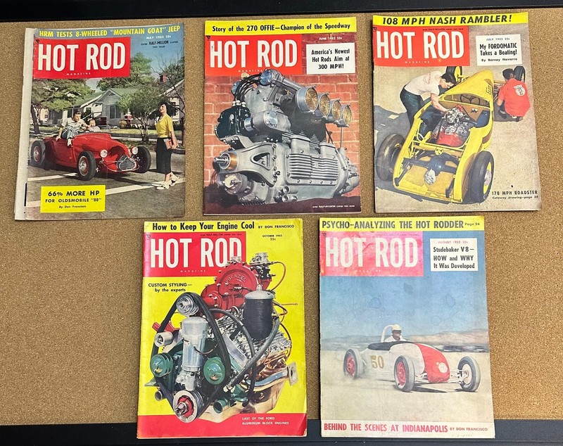Hot Rod Magazine Collection 1950-1979 – Must See!