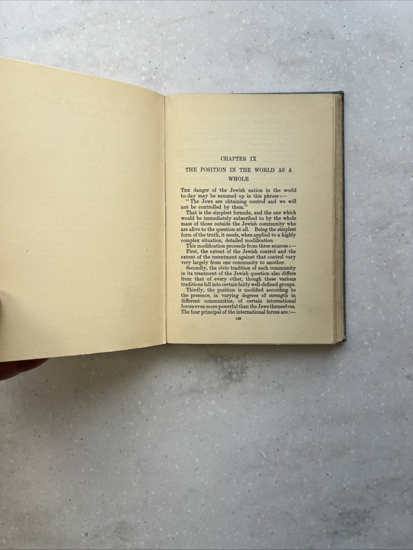 Hilaire Belloc | The Jews | 1937 3rd Edition Hardcover Ex-Library gallery