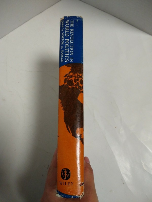 The Revolution In World Politics Morton A. Kaplan 1962 Hardback Vintage DJ gallery