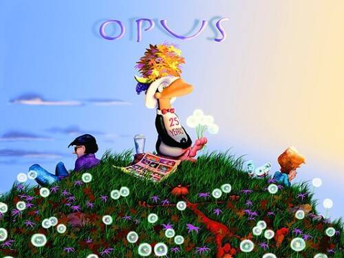 OPUS: 25 Years of His Sunday Best – Hardcover By Breathed, Berkeley – GOOD