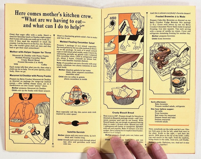 1965 Betty Crocker FOOD THAT'S FUN FOR CHILDREN My Mom Can Cook Better Than Your gallery