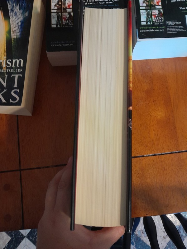 The Lightbringer series: Books 1-5, 1-3 Paperback, 4&5 Hardcover gallery