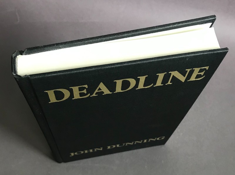 SIGNED/First John Dunning / Ragen Mendenhall Deadline James Cahill 1995 gallery
