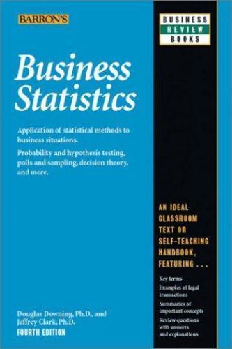 Business Statistics (Barron’s Business Review Series)