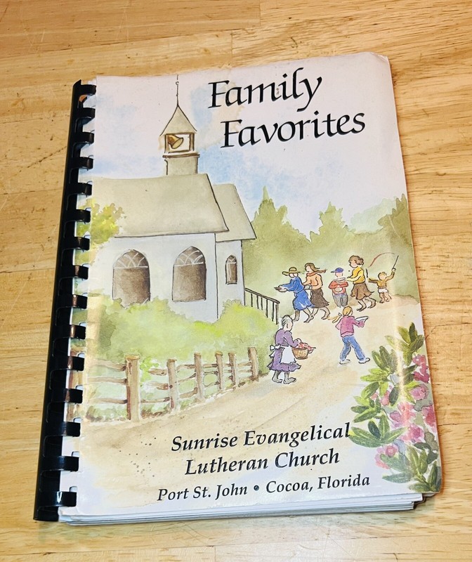 Sunrise evangelical luthern church, Cocoa FL Cookbook