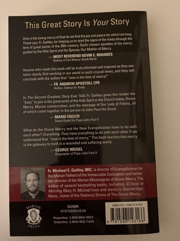 Michael E. Gaitley - The 2nd Greatest Story Signed/Consoling the Heart of Jesus gallery