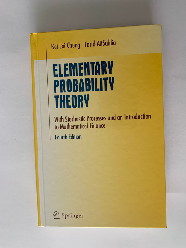 Elementary Probability Theory: Stochastic Processes & Introduction Math Finance