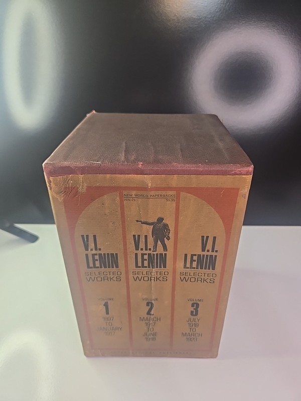 V.I. Lenin Selected Works in 3 Volumes w/Slipcase 1967 Paperback. G42 gallery