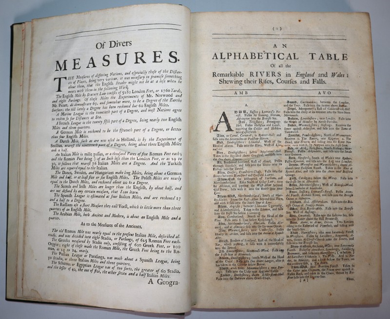 1710 Geographical Dictionary of the Whole World by BOHUN Praecognita Geography gallery