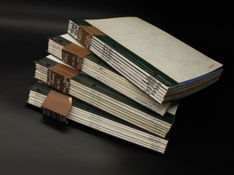 Physics Today Magazine 6 Issue Volume Year Sets – 1979-2007 Math Science