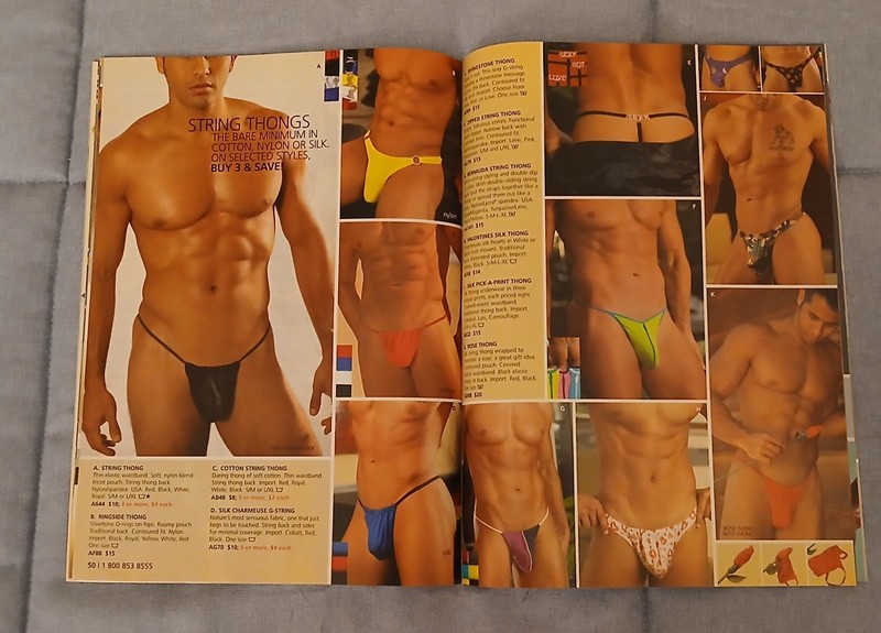 lot of 3 Under Gear Magazines Men's Swimwear Underwear Male Model Catalog (2) gallery