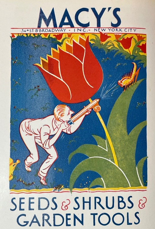 1927 Sixth Annual of Advertising Art~ Art Deco Graphic Design Macys Chesterfield