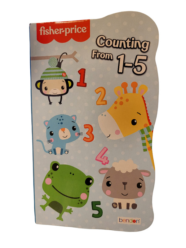 Bendon Fisher-Price Counting From 1-5 Board Book