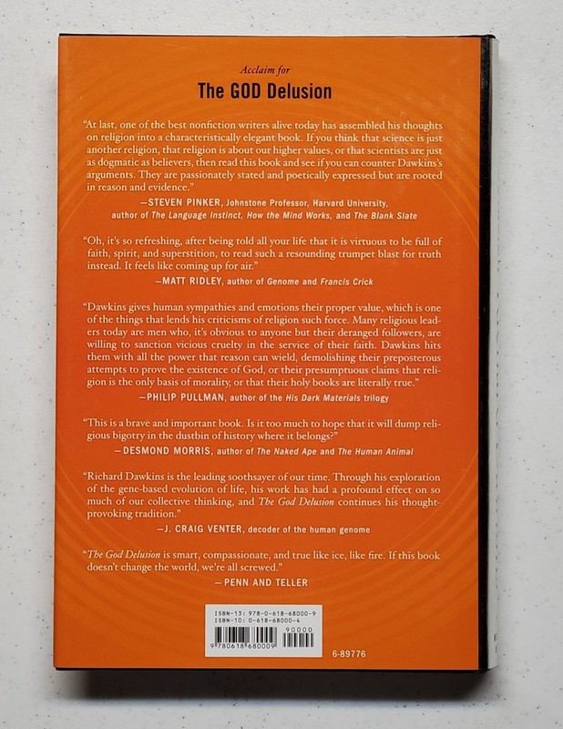 God Delusion by Richard Dawkins (2006, Hardcover) gallery