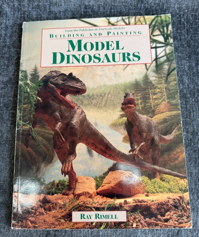 Building and Painting Model Dinosaurs Ray Rimell 1998 1st Edition