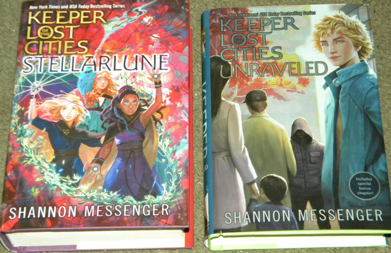 Keeper of Lost Cities #9 & 9.5, NEW, Stellarlune & Unraveled, HC by Shannon Me