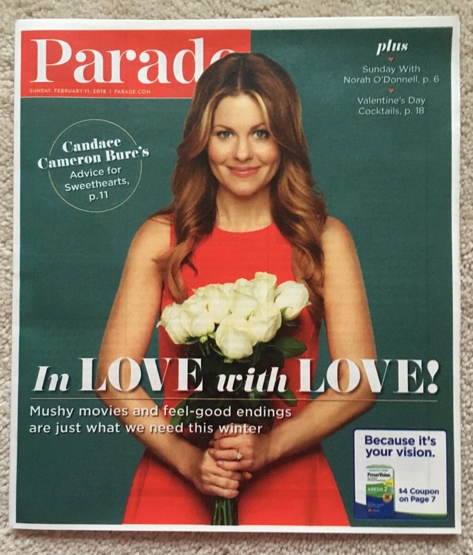 Parade Magazine February 11 2018 – Candace Cameron Bure on Love, Norah O’Donnell