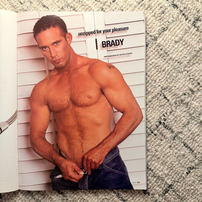 Advocate Men November 2003 Collectors Item, nude males, Michael Crowe gallery