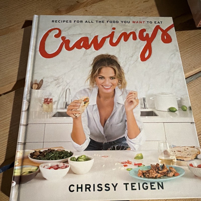 3 of Chrissy Teigen Cravings cook books