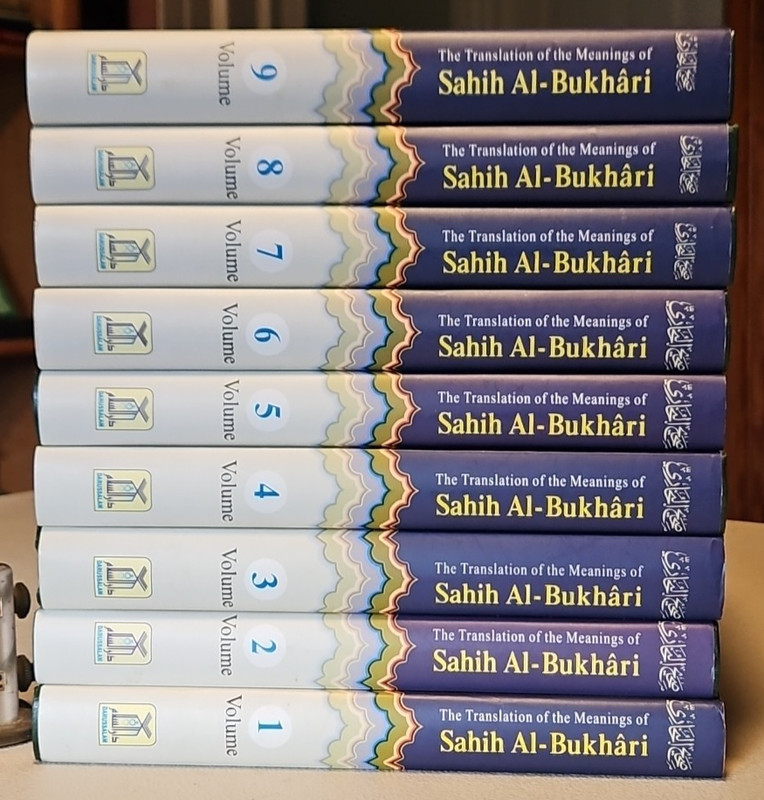 The Translation of the Meanings of Sahih Al-Bukhari 9 Vol Set HCDJVG 1997 Riyadh