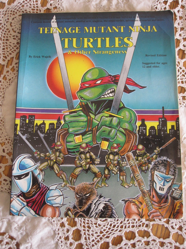 TEENAGE MUTANT NINJA TURTLES & OTHER STRANGENESS TMNT Erick Wujcik Palladium SC