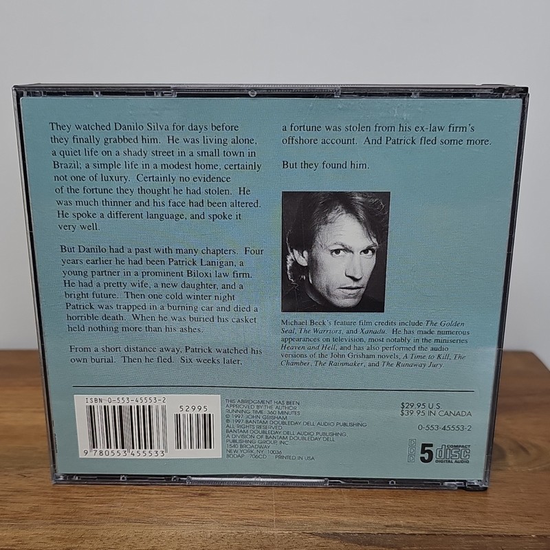 Bantam Doubleday Dell The Partner John Grisham Abridged Audiobook CD 5 Disc gallery