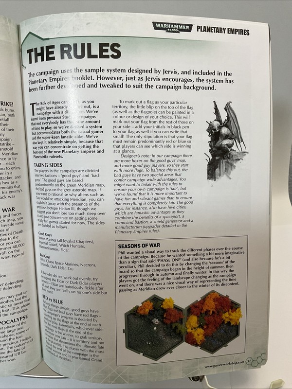 White Dwarf Magazine 355 Games Workshop Planetary Empires gallery