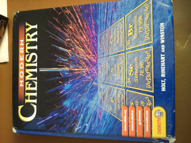 Modern Chemistry: PUPIL’S EDITION 2002