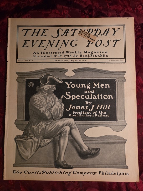 SATURDAY EVENING POST August 10 1901 Calumet «K» Merwin-Webster M. E. M. Davis