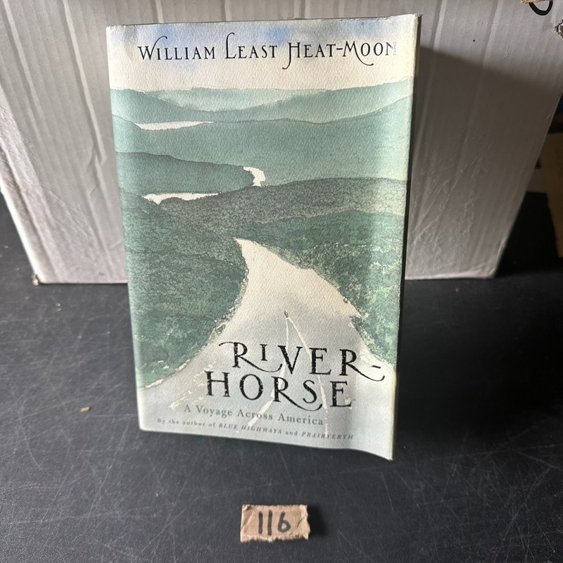 River Horse William Least Heat-Moon 1999 First Edition Travel Memoir Houghton