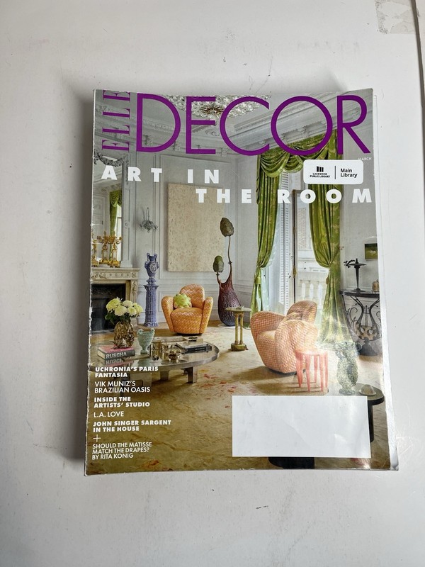 ELLE DECOR Veranda Dwell AD Magazines Lot of 8 Issues Ex-Library 2025 gallery