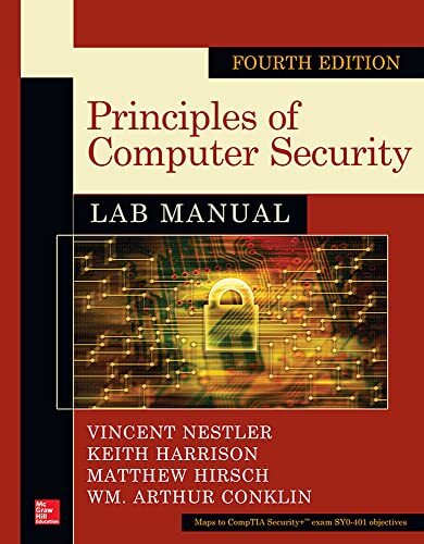 Principles of Computer Security Lab Manual, Fourth Edition (New)