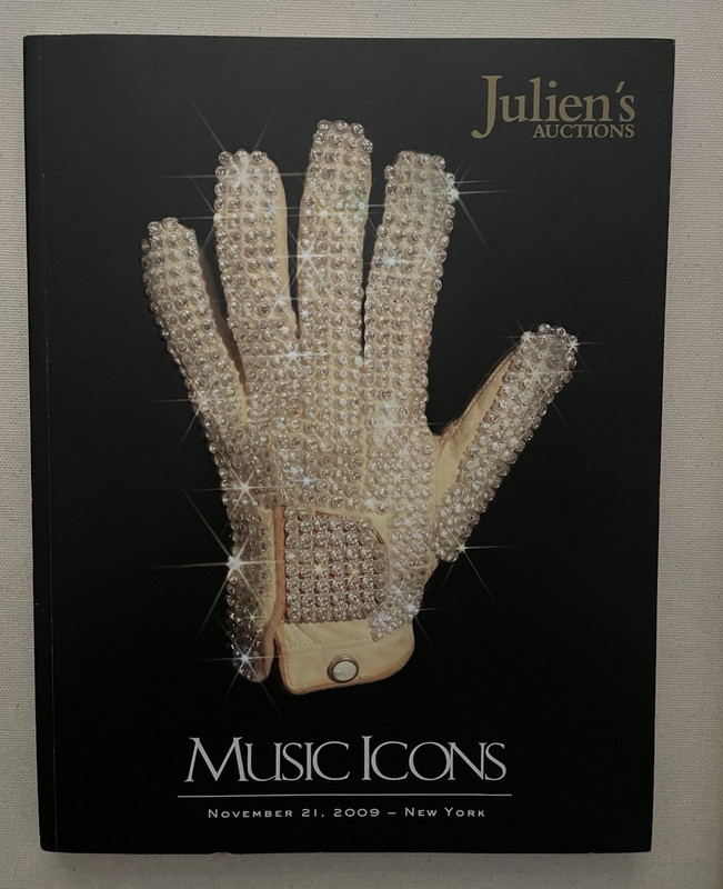 Julien’s Auctions Music Icons 2009 Catalog – Michael Jackson Rhinestone Glove