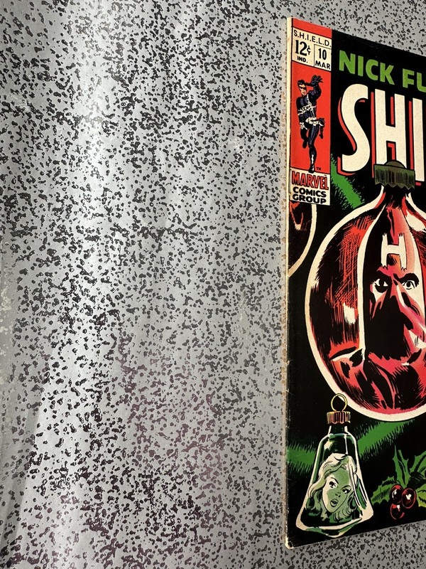 Nick Fury Agent of SHIELD #10 FN- 1969 Vintage Steranko Cover UK Price Variant gallery