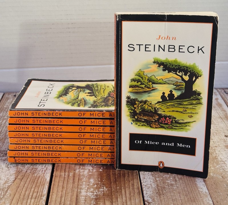 Lot of 9 Of Mice And Men John Steinbeck Paperback Guided Reading Book Club