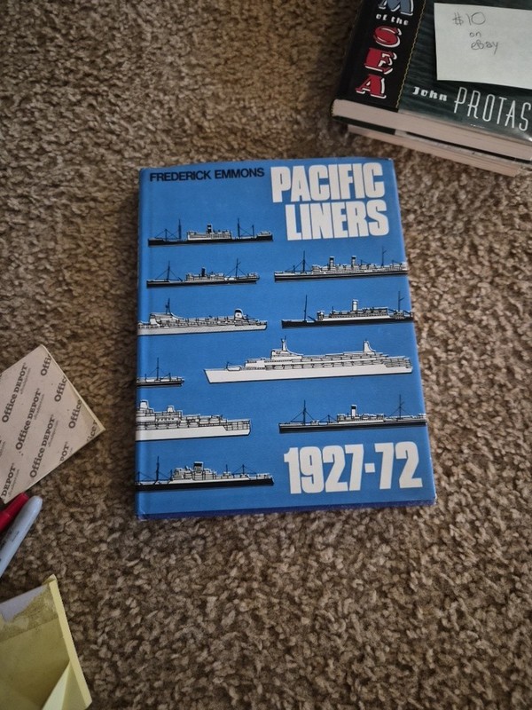 Pacific liners, 1927-72 by Frederick E Emmons