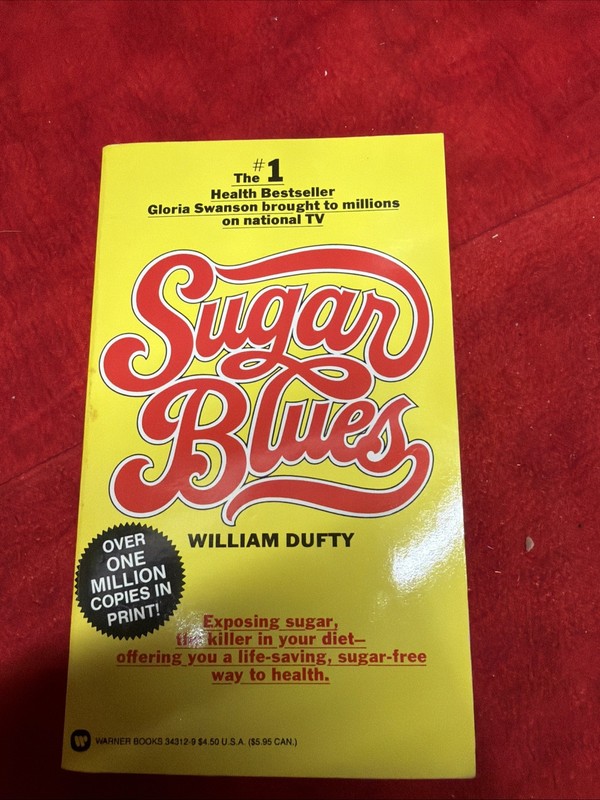 VINTAGE 1975 SUGAR BLUES by WILLIAM DUFFY PAPERBACK EDITION (b11)