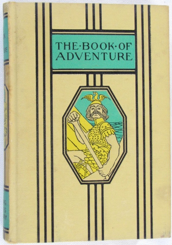 Vintage 1938 THE BOOK OF ADVENTURE by Charles E. Knapp
