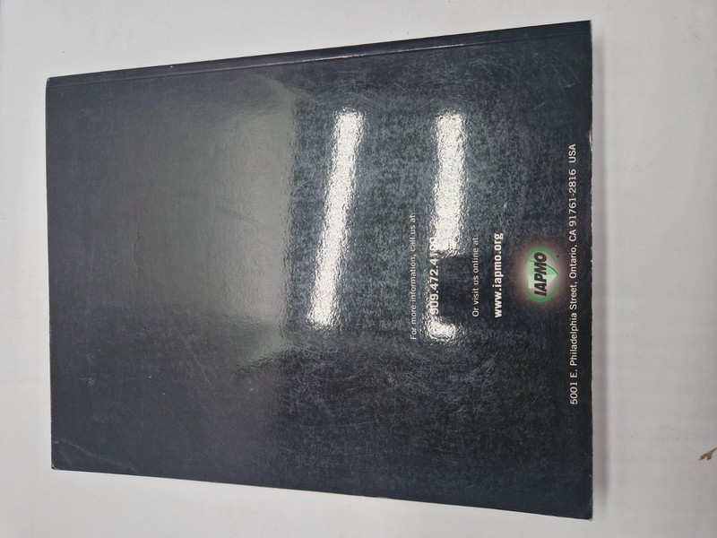 Uniform Plumbing Code 2006 Twenty-Fourth Edition Paperback IAPMO/ANSI UPC 1-2006 gallery